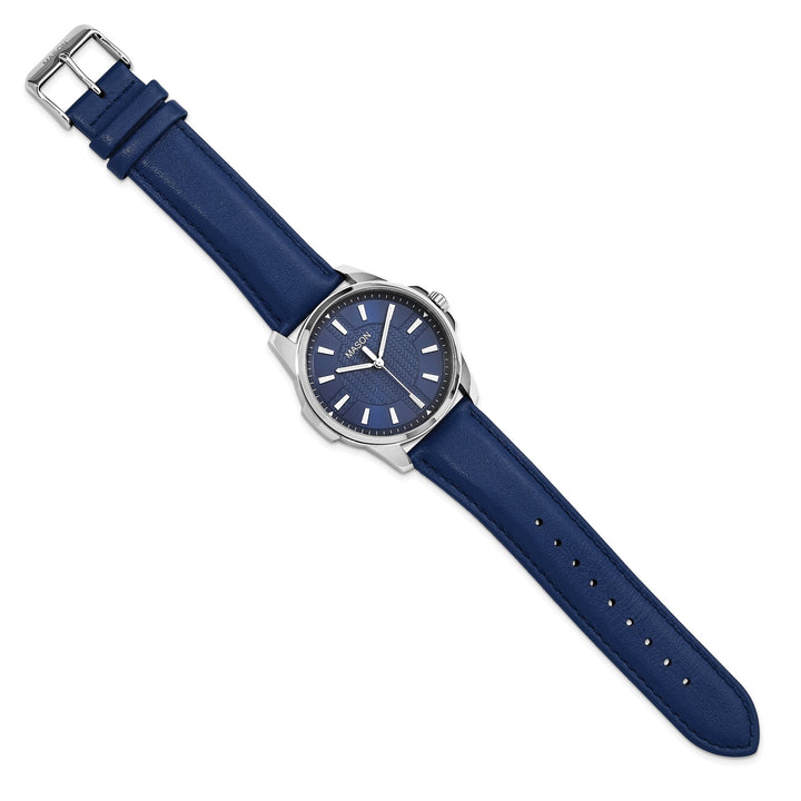 Mason Sales Quartz Leather Band Watch