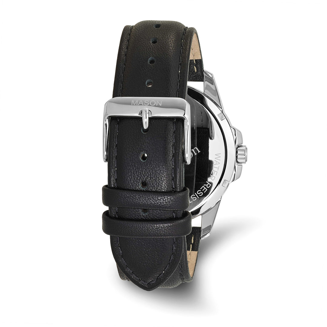 Mason Sales Quartz Leather Band Watch