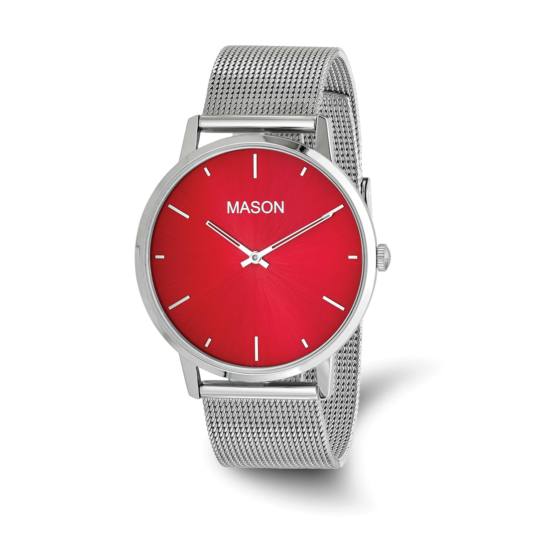 Mason Sales Quartz Mesh Band Watch