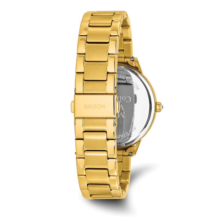 Mason Sales Yellow IP Quartz Watch