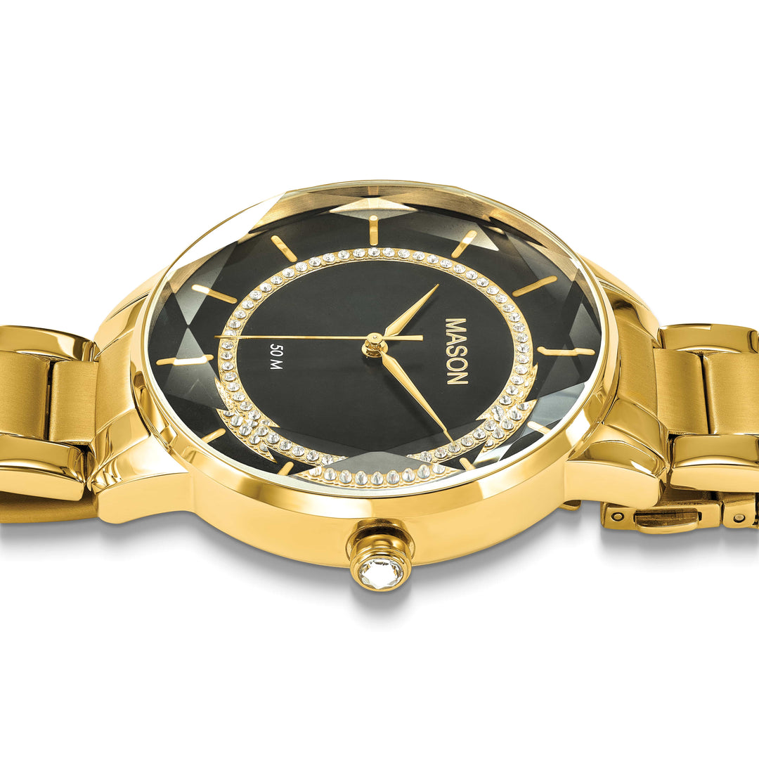 Mason Sales Yellow IP Quartz Watch