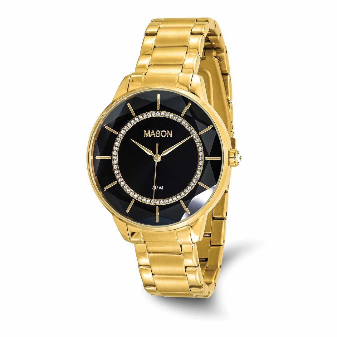 Mason Sales Yellow IP Quartz Watch