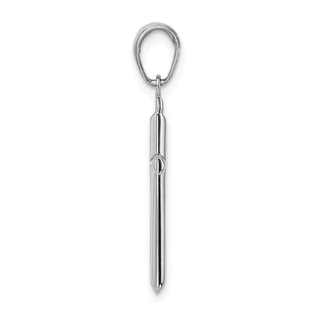 Lovely Rita's Pendants & Charms 14K White Gold Classic Reversible Latin Cross Pendant