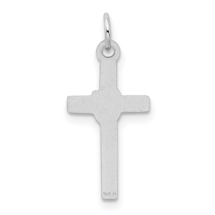 Lovely Rita's Pendants & Charms 14K White Gold Elegant Latin Cross Pendant
