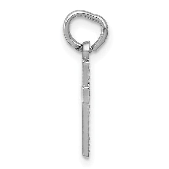 Lovely Rita's Pendants & Charms 14k White Gold Latin Cross Pendant