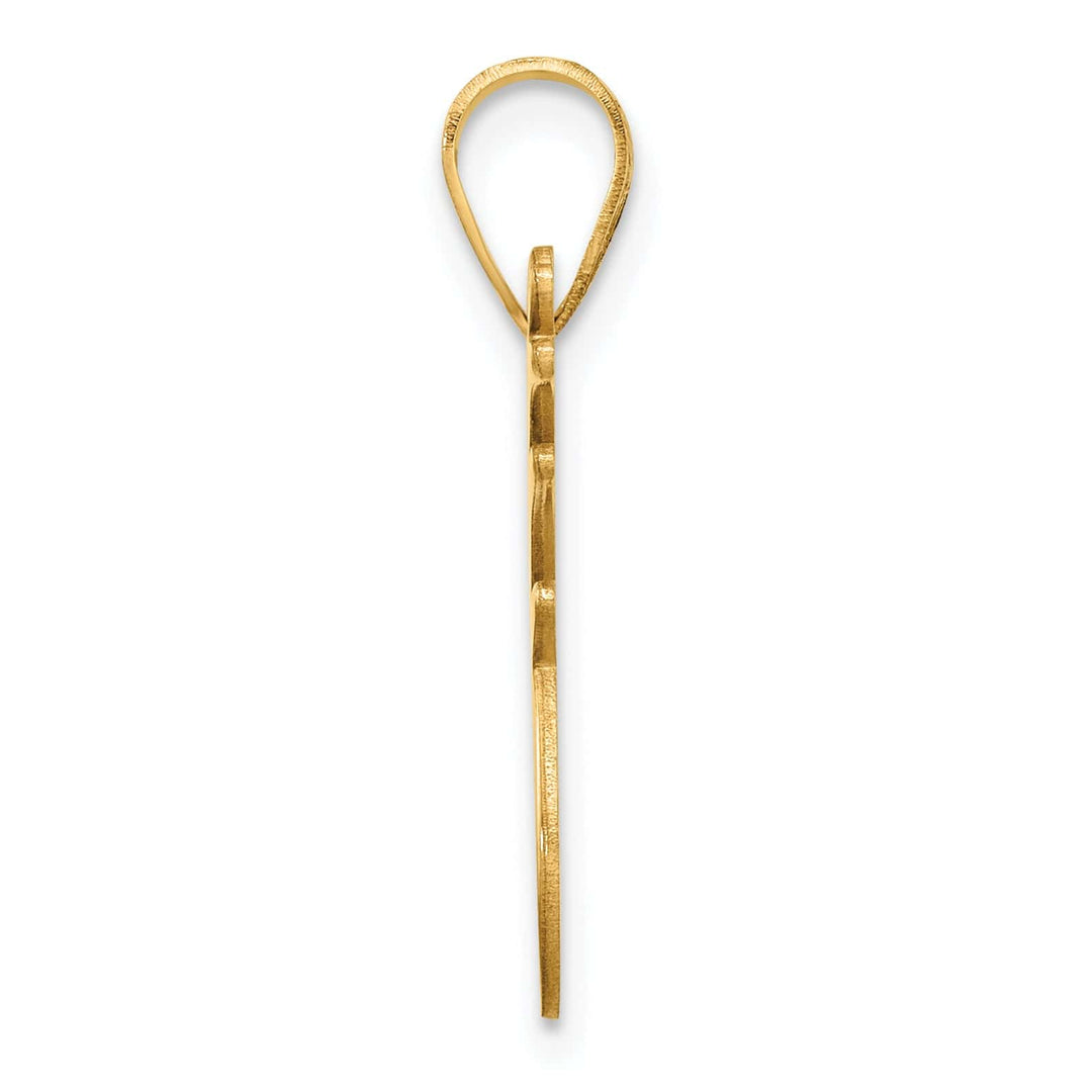 Lovely Rita's Pendants & Charms 14k Yellow Gold Enameled Red-Nosed Reindeer Charm Pendant