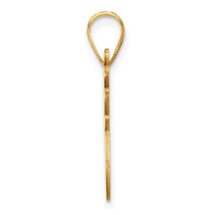 Lovely Rita's Pendants & Charms 14k Yellow Gold Enameled Red-Nosed Reindeer Charm Pendant