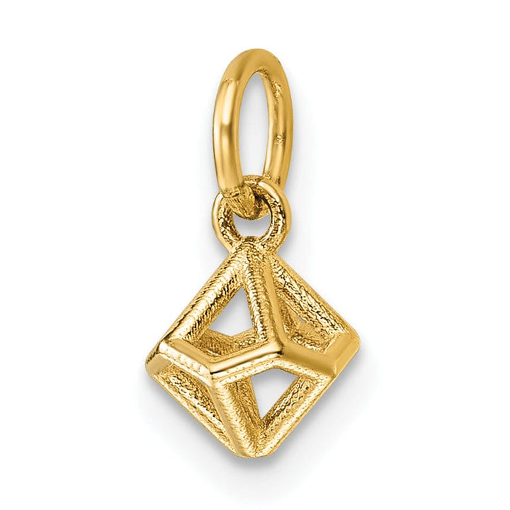 Lovely Rita's Pendants & Charms 14K Yellow Gold Polished Dodecahedron Shape Pendant