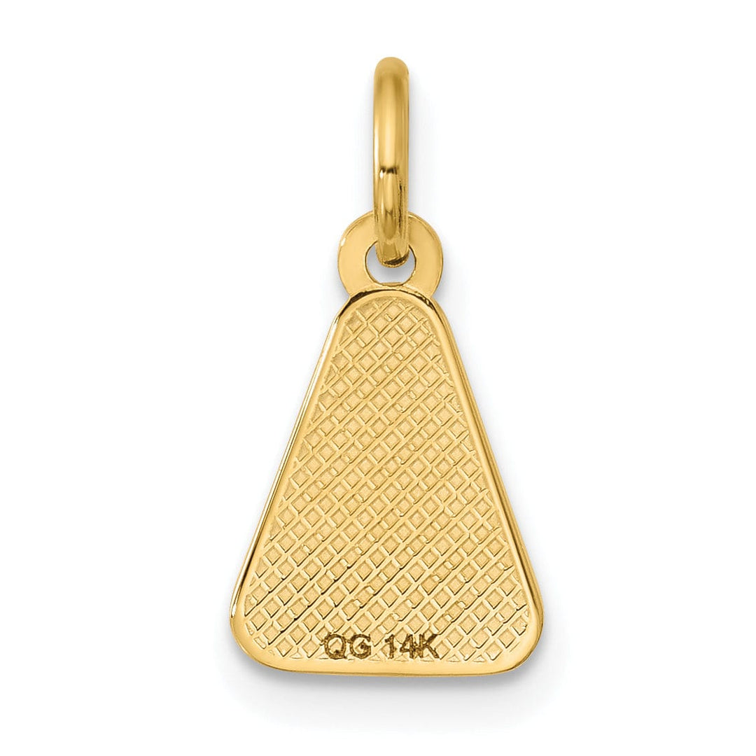 Lovely Rita's Pendants & Charms 14K Yellow Gold Polished Enameled Candy Corn Pendant