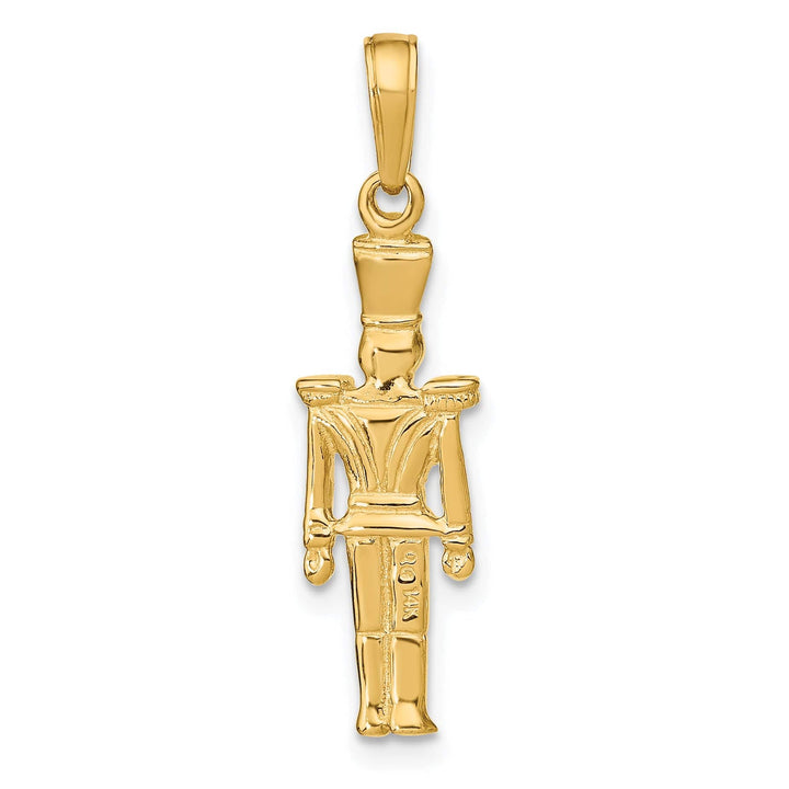 Lovely Rita's Pendants & Charms 14k Yellow Gold Polished Finish 3-D Toy Soldier Charm Pendant