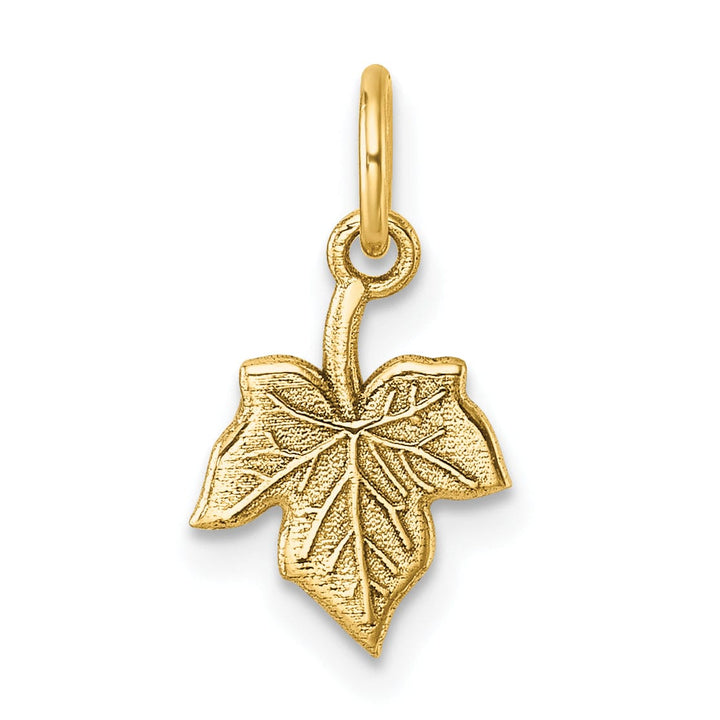 Lovely Rita's Pendants & Charms 14K Yellow Gold Polished Finish Leaf Pendant