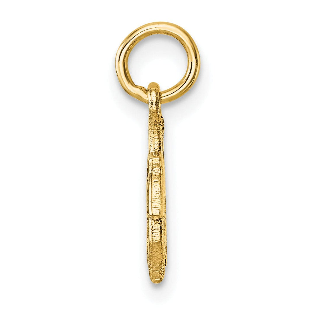 Lovely Rita's Pendants & Charms 14K Yellow Gold Polished Finish Leaf Pendant