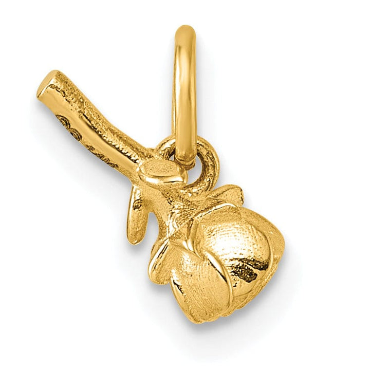 Lovely Rita's Pendants & Charms 14K Yellow Gold Polished Finish Rose Flower Pendant