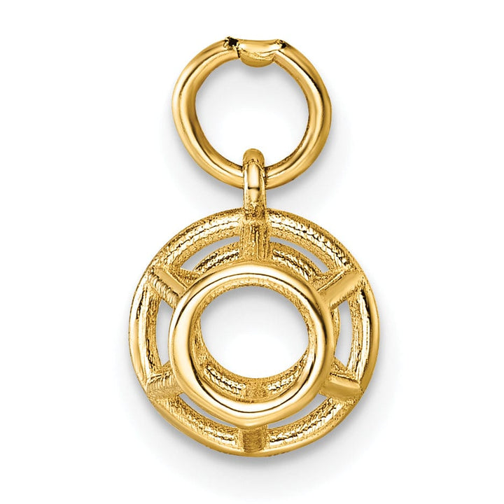 Lovely Rita's Pendants & Charms 14K Yellow Gold Polished Pentagonal Shape Pendant