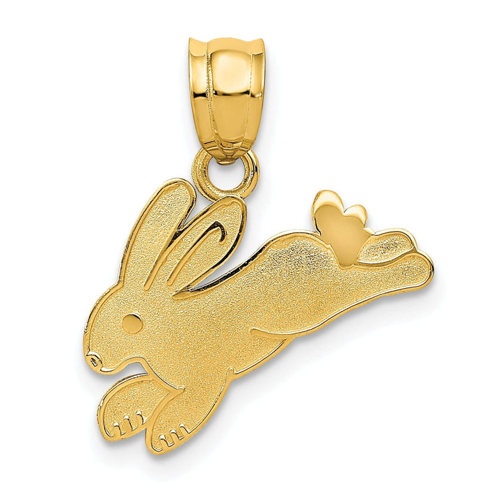 Lovely Rita's Pendants & Charms 14K Yellow Gold Rabbit Charm Pendant Pendant