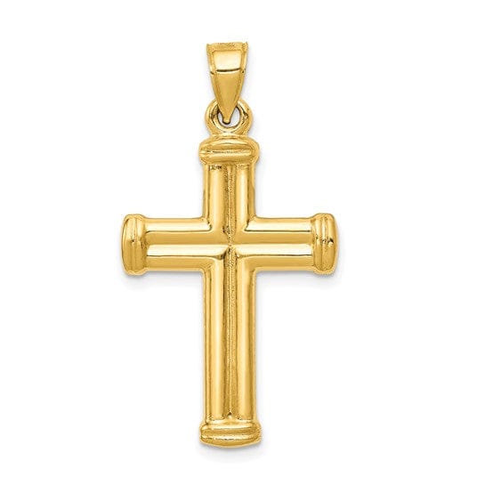 Lovely Rita's Pendants & Charms 14k Yellow Gold Reversible Crucifix Cross Pendant
