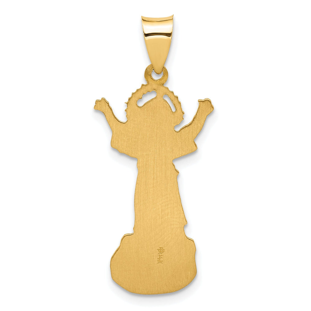 Lovely Rita's Pendants & Charms 14K Yellow Gold Timeless Polished Divine Child Jesus Pendant