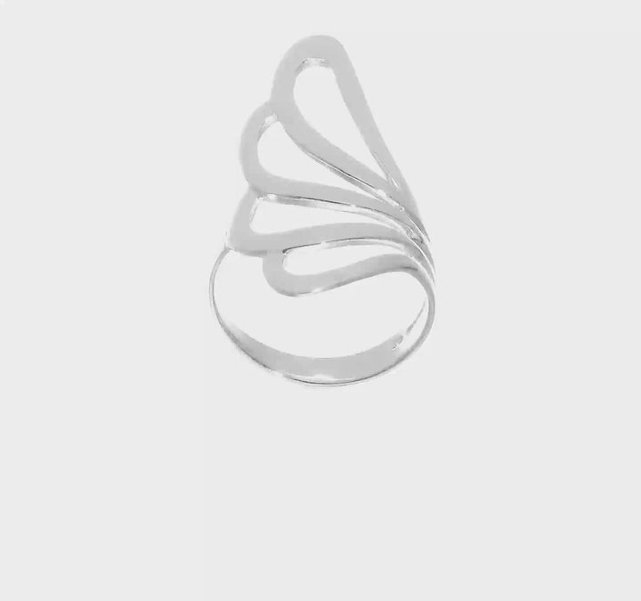 Sterling Silver Fancy Ring, view 7 of 7