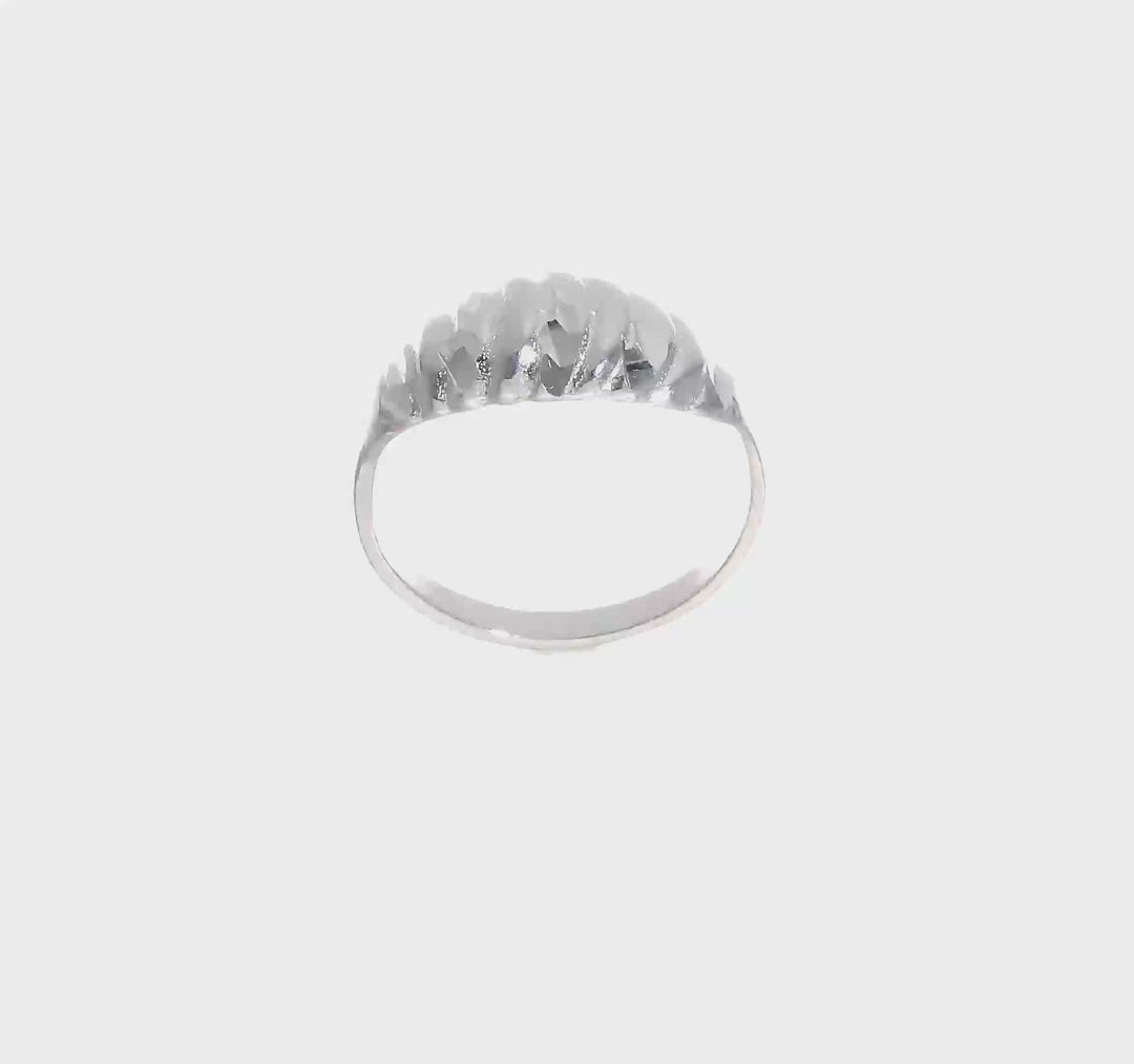 Sterling Silver D.C. Domed Ring, view 7 of 7