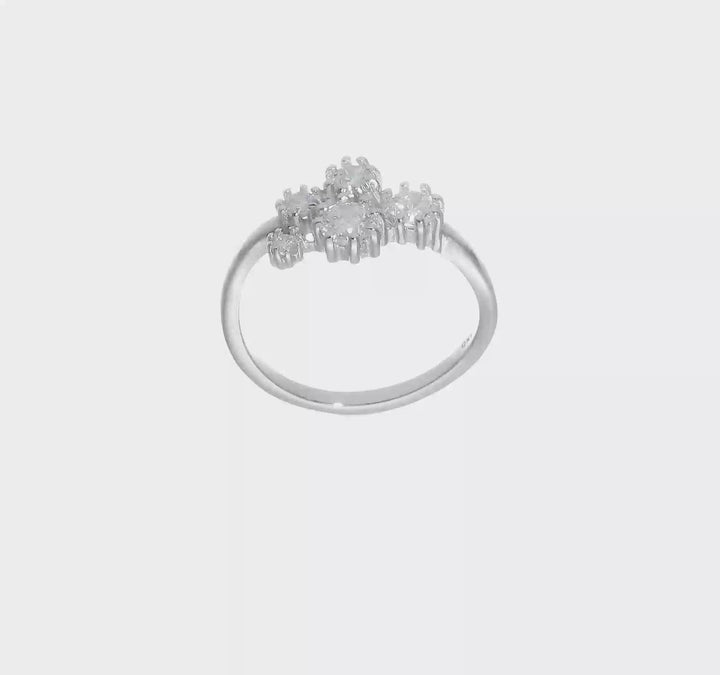 Sterling Silver with CZ Ring, view 7 of 7