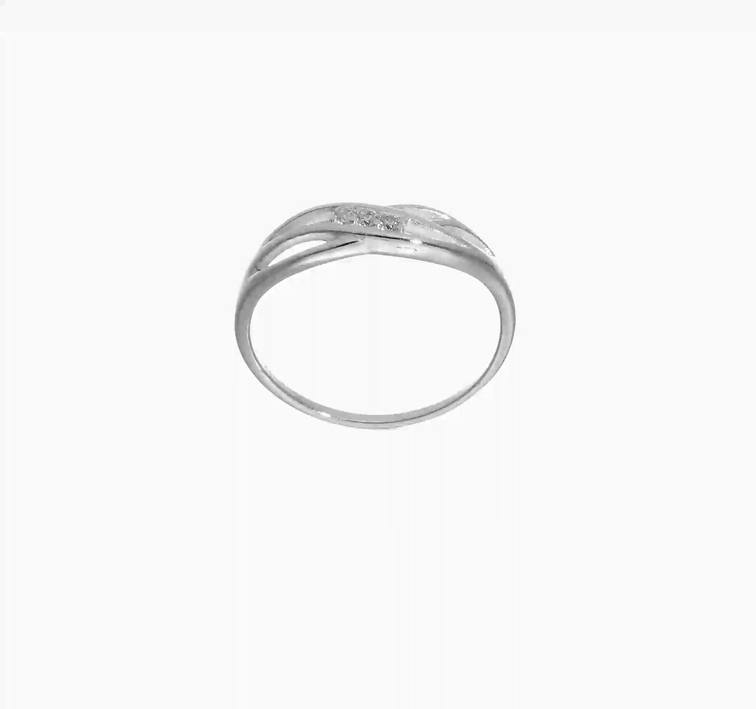 Sterling Silver CZ Ring, view 7 of 7