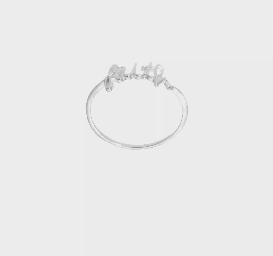 Sterling Silver Faith Ring, view 7 of 7