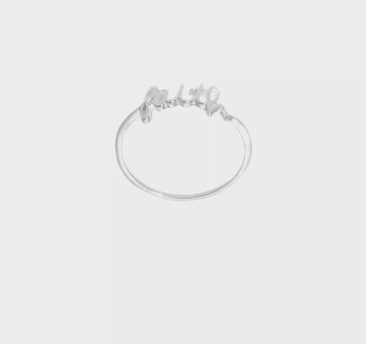 Sterling Silver Faith Ring, view 7 of 7