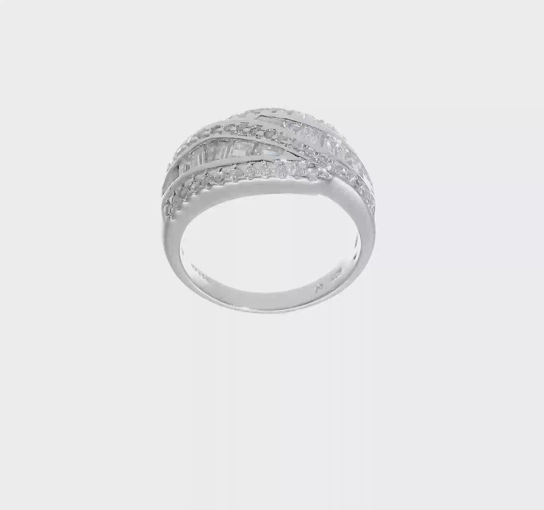 Sterling Silver CZ Ring, view 7 of 7