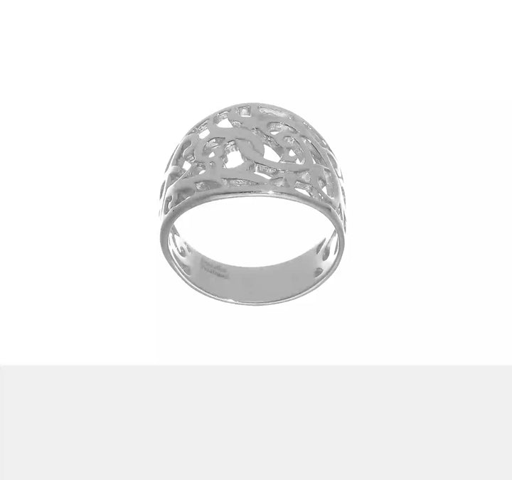 Sterling Silver Swirl Ring, view 7 of 7