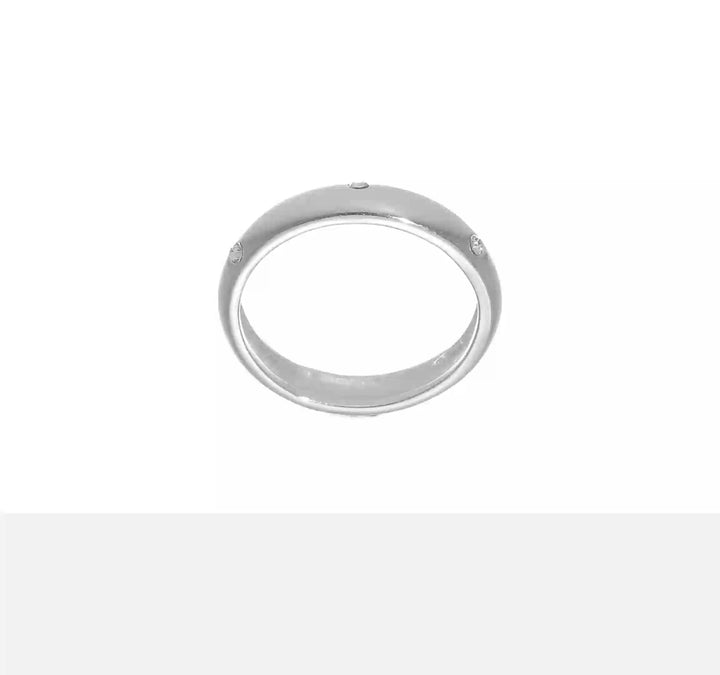 Sterling Silver Stellux Crystal Ring, view 7 of 7