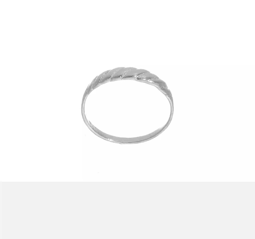 Sterling Silver D.C. Twisted Ring, view 6 of 6