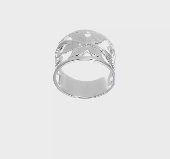 Sterling Silver Flower Ring, view 7 of 7