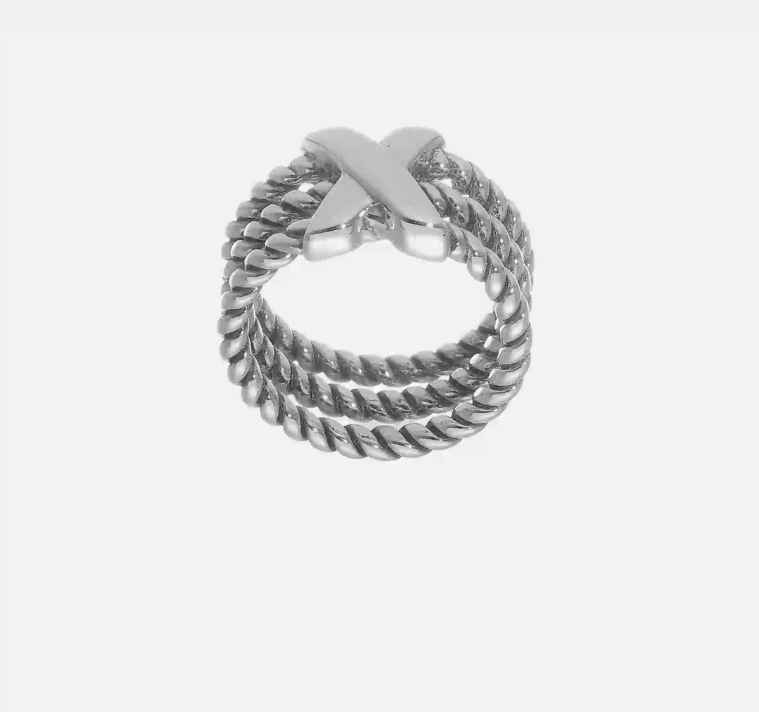 Sterling Silver Oxidized Ring, view 7 of 7