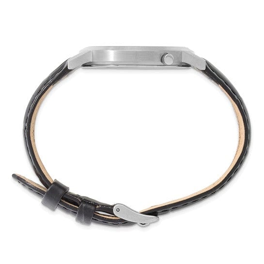 Lovely Rita's Ring Men's Charles Hubert Leather Band Dual Time Watch