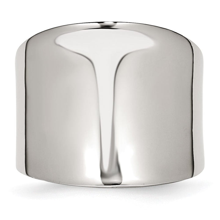 Stainless Steel Chisel Stainless Steel Polished Ring