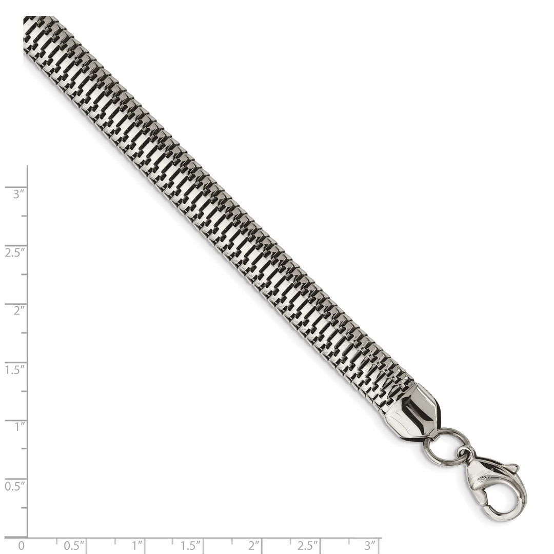 Stainless Steel Polished 7.5in Bracelet
