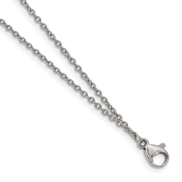 Stainless Steel w/Reconstructed Howlite w/1.25in ext. Bracelet