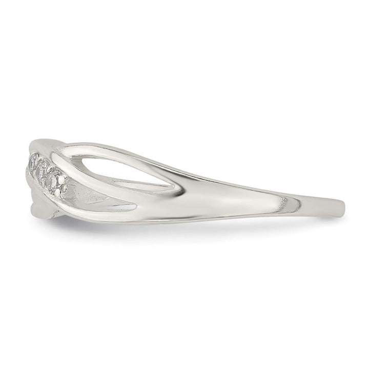 Sterling Silver 1.14 g CZ Ring