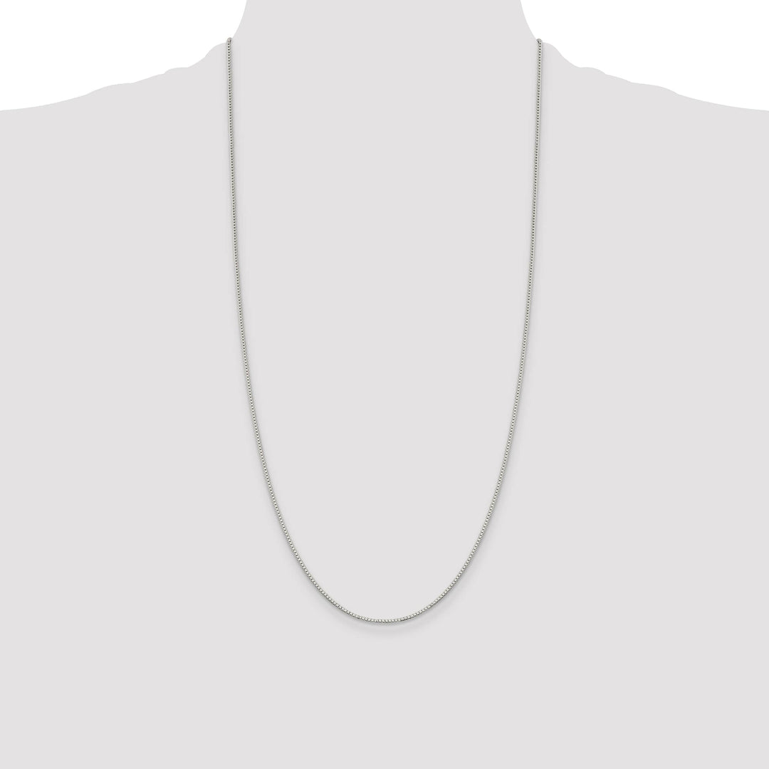 Sterling Silver 1.1mm Box Chain
