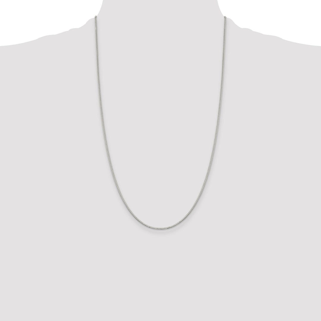 Sterling Silver 1.1mm Box Chain
