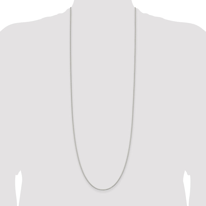 Sterling Silver 1.1mm Box Chain
