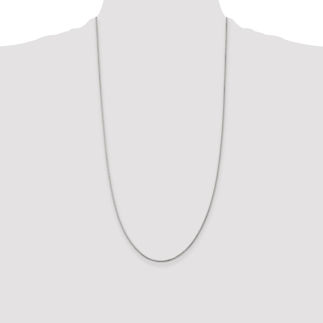 Sterling Silver 1.25mm Box Chain