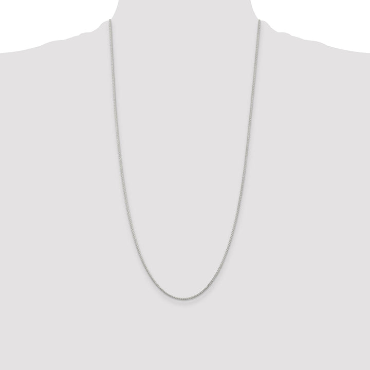Sterling Silver 1.25mm Round Spiga Chain