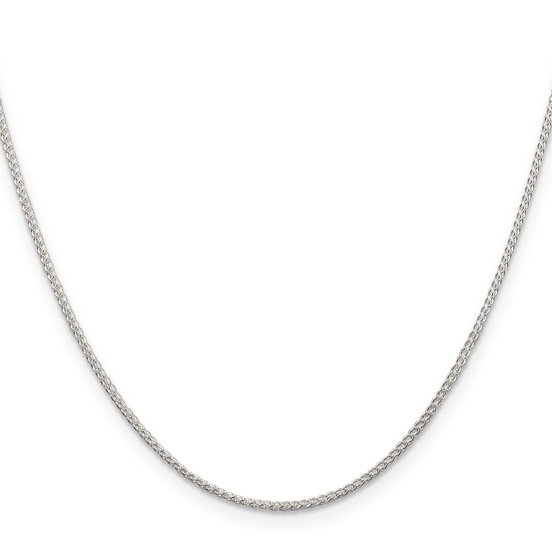 Sterling Silver 1.25mm Round Spiga Chain