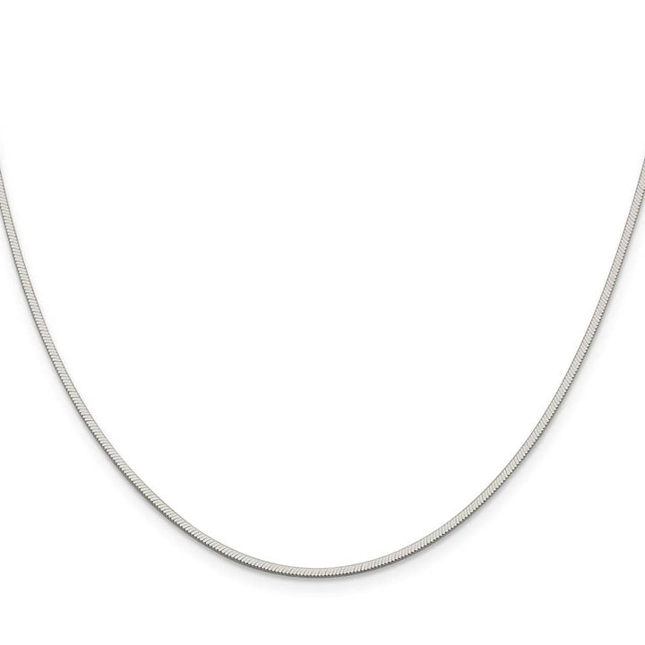 Sterling Silver 1.35mm Octagonal Snake Chain