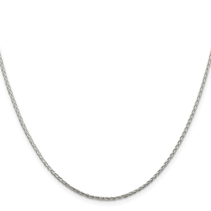 Sterling Silver 1.45mm D.C. Round Spiga Chain