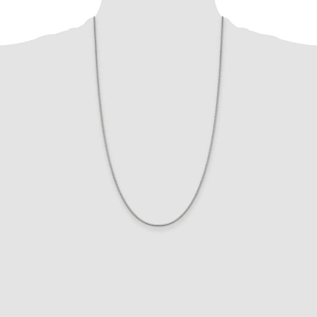 Sterling Silver 1.4mm Box Chain