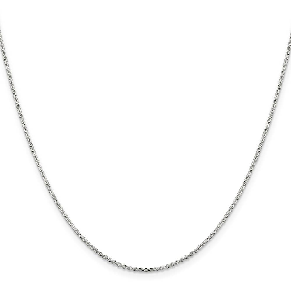 Sterling Silver 1.4mm D.C. Forzantine Cable Chain