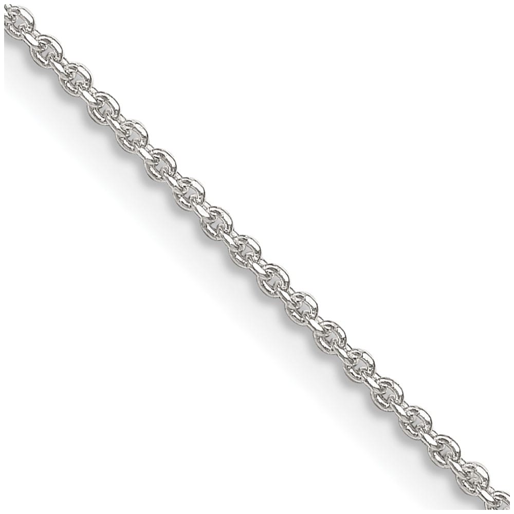 Sterling Silver 1.4mm D.C. Forzantine Cable Chain