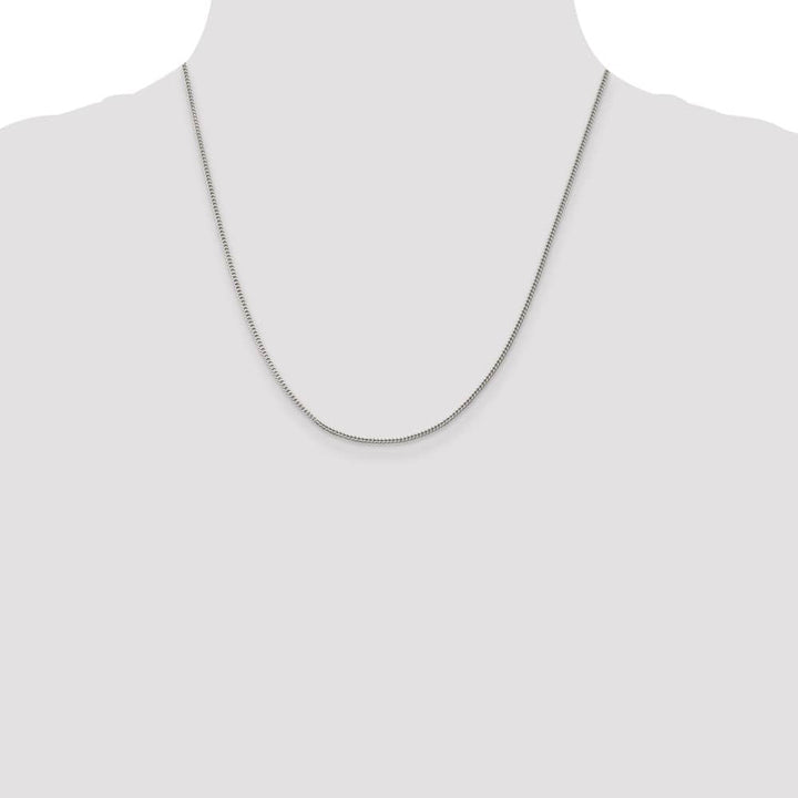 Sterling Silver 1.5mm Curb Chain Size 20